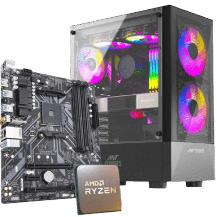 Trident Ryzen 5 Gaming PC (Ryzen 5, B450M, 8GB DDR4, 512GB SSD, 1650 4GB)