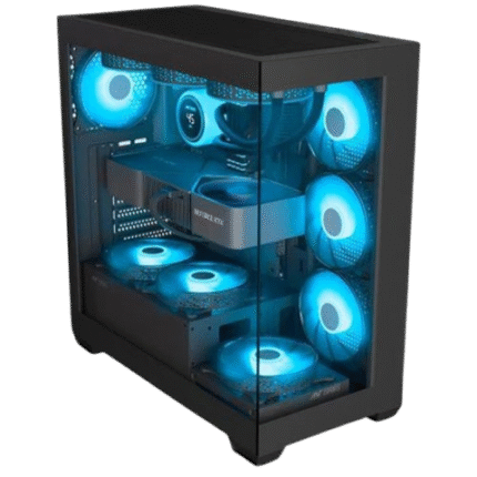 YUMA 14th Gen i5 Gaming PC (Core i5, B760M, 16GB DDR5, 1TB SSD, RTX 4060 8GB)